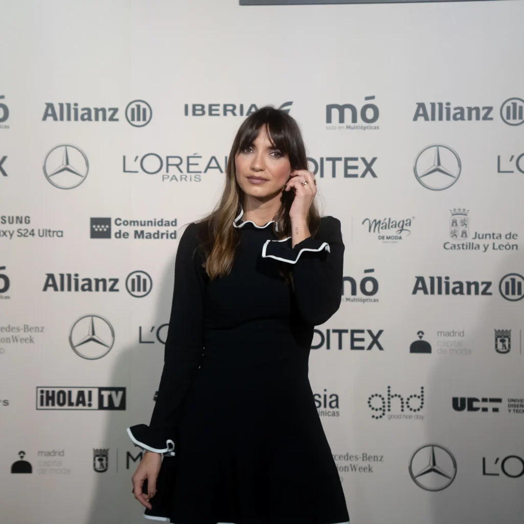 Ainhoa Rosado posando en evento de moda