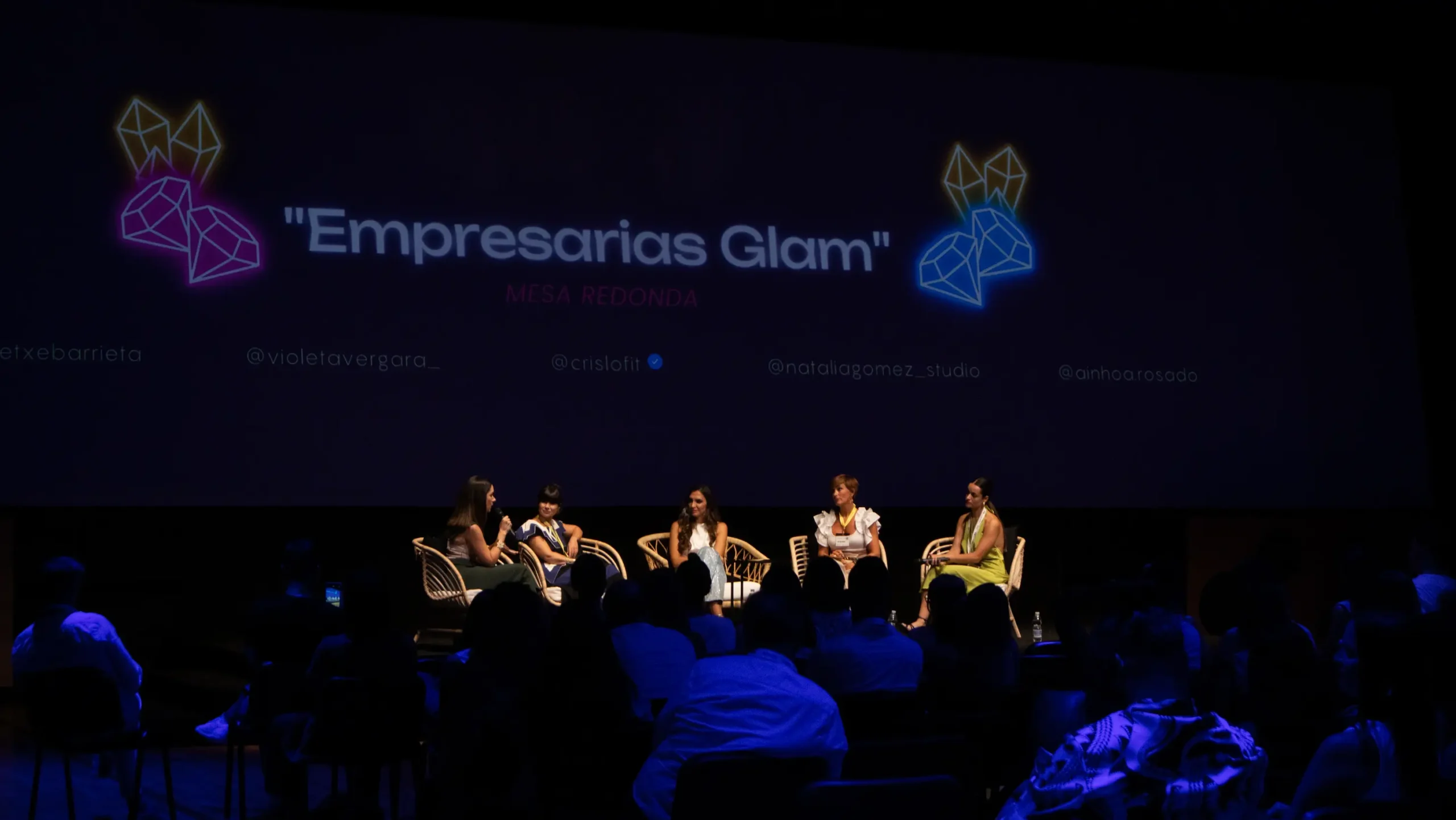 Ainhoa Rosado en evento de marketing de moda empresarias glam